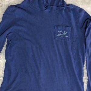 Blue Vineyard Vines Long Sleeve T Sz S